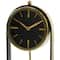 13" Gold Aluminum Tall Clock with Swinging Ball Pendulum